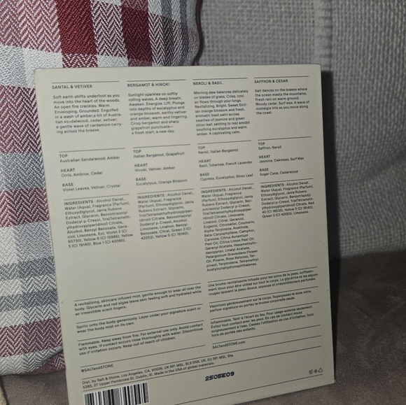 New Salt & Stone Body Mist Discovery Set - Picture 3 of 3